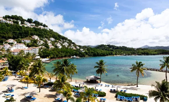 Windjammer Hotel in Saint Lucia