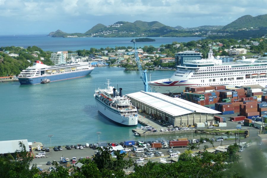 Castries Port St Lucia